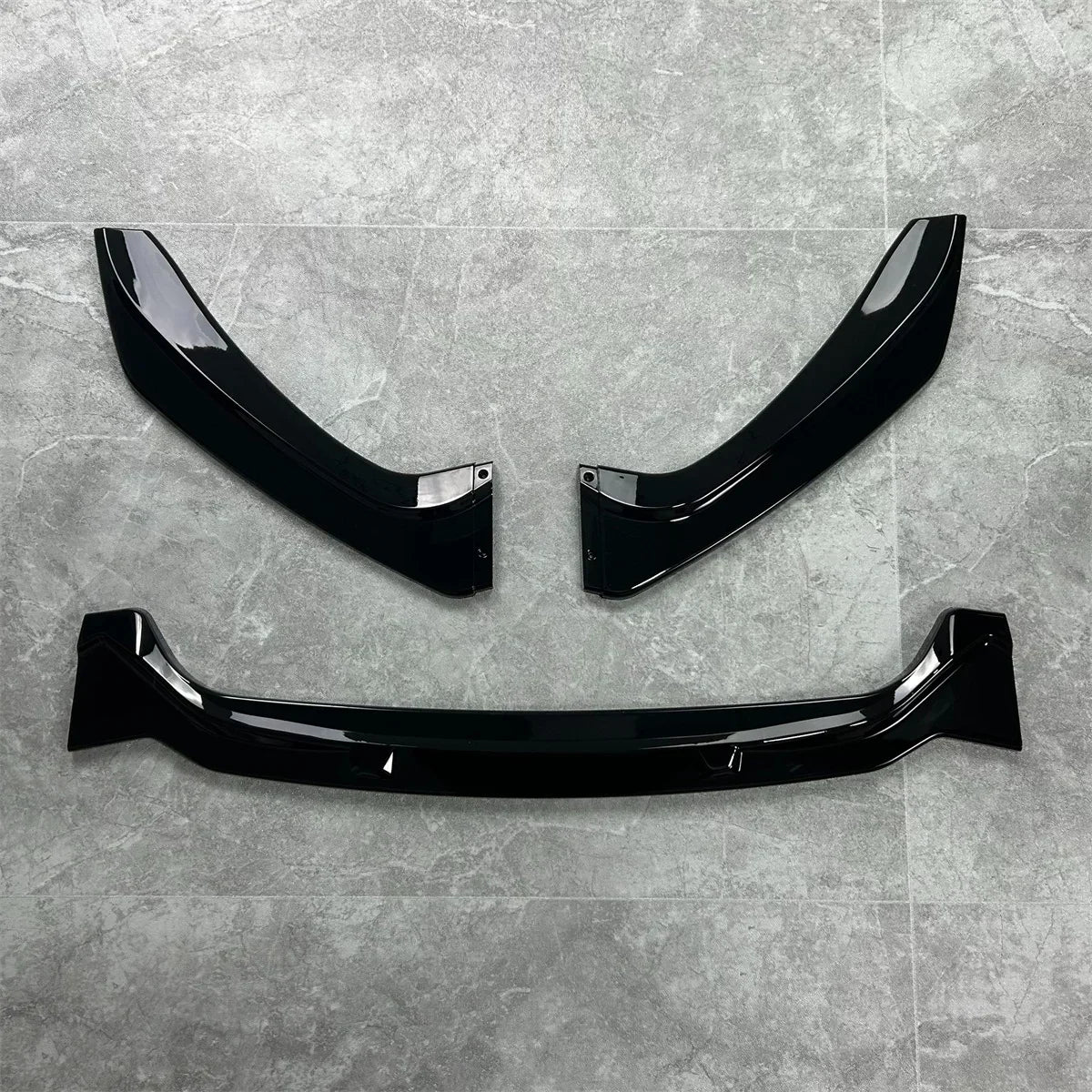 3 PCS For BMW F20 F21 LCI Maxton Style Front Bumper Lip Splitter Spoiler 1 Series 118i 120i 120d M135i M140i M-Pack 2015-2019
