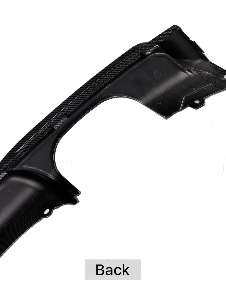 Carbon Fiber M Tech Rear Bumper Diffuser Lip For BMW 3 Series F30 F31 2012-2019 Body Kit Black MP Diffusor 320i 328i M Sport