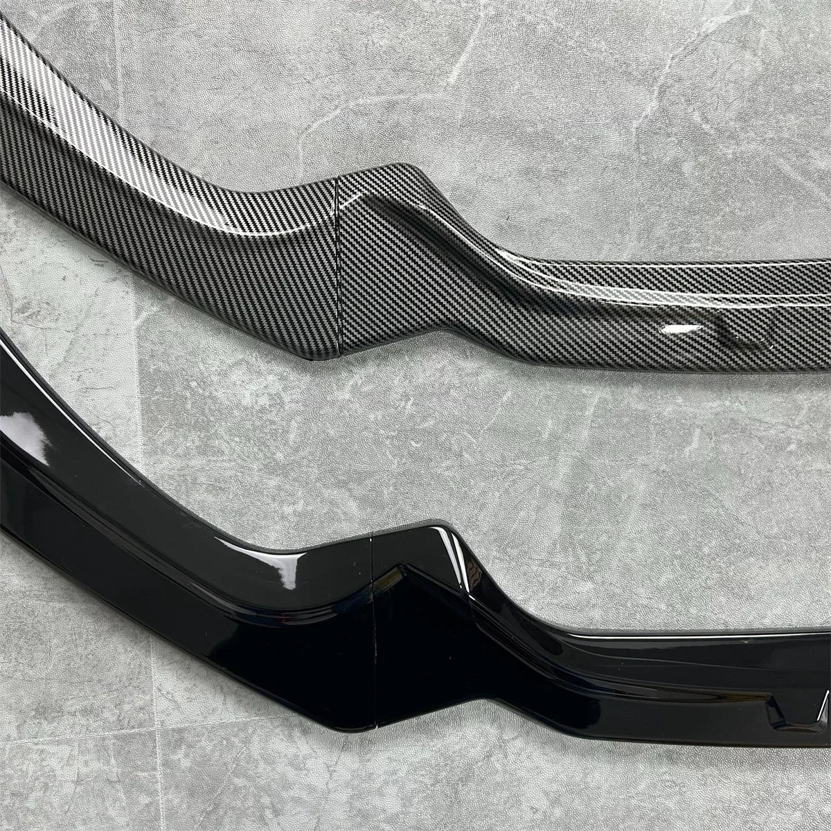 3 PCS For BMW F20 F21 LCI Maxton Style Front Bumper Lip Splitter Spoiler 1 Series 118i 120i 120d M135i M140i M-Pack 2015-2019