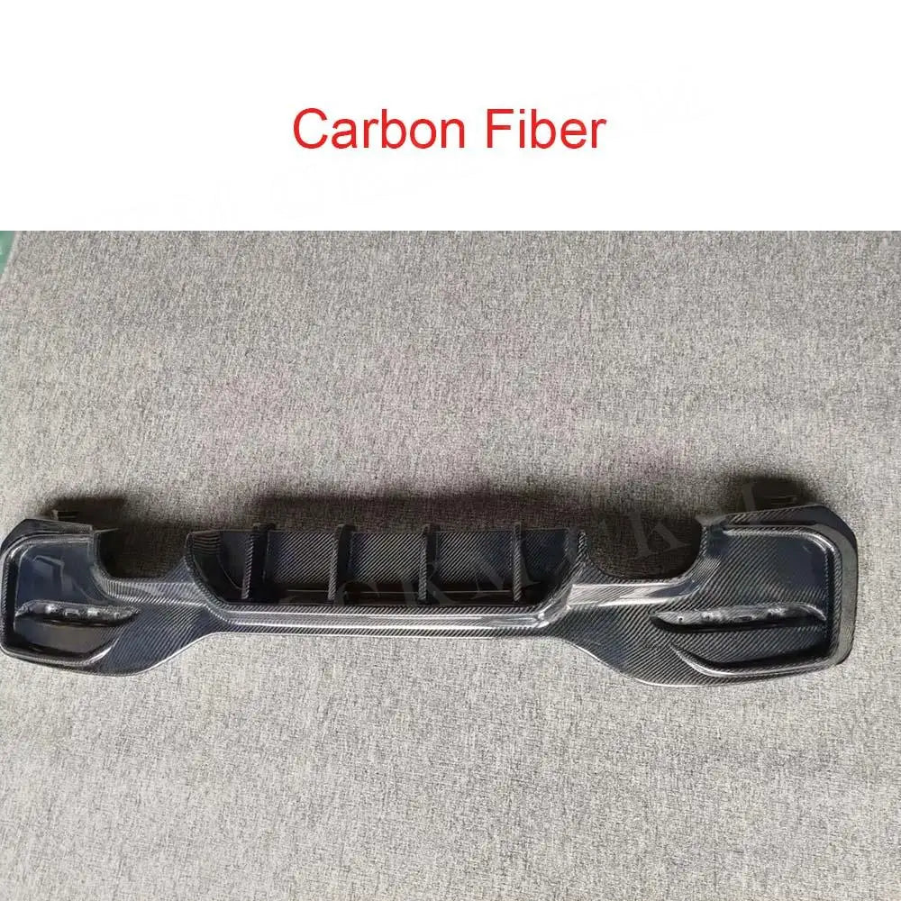 Carbon Fiber Rear Lip Diffuser Spoiler Bumper for BMW 1 Series M Sport F20 F21 M135i M140i 2017 2018 Rear Diffuser