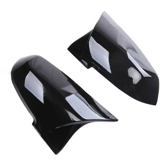 For BMW 1 2 3 4 Series F30 F34  F20 F22 F23 F32 F33 F36 E84 Gloss Black Car Rearview Mirror Cap Rear View Side Mirror Cover ABS