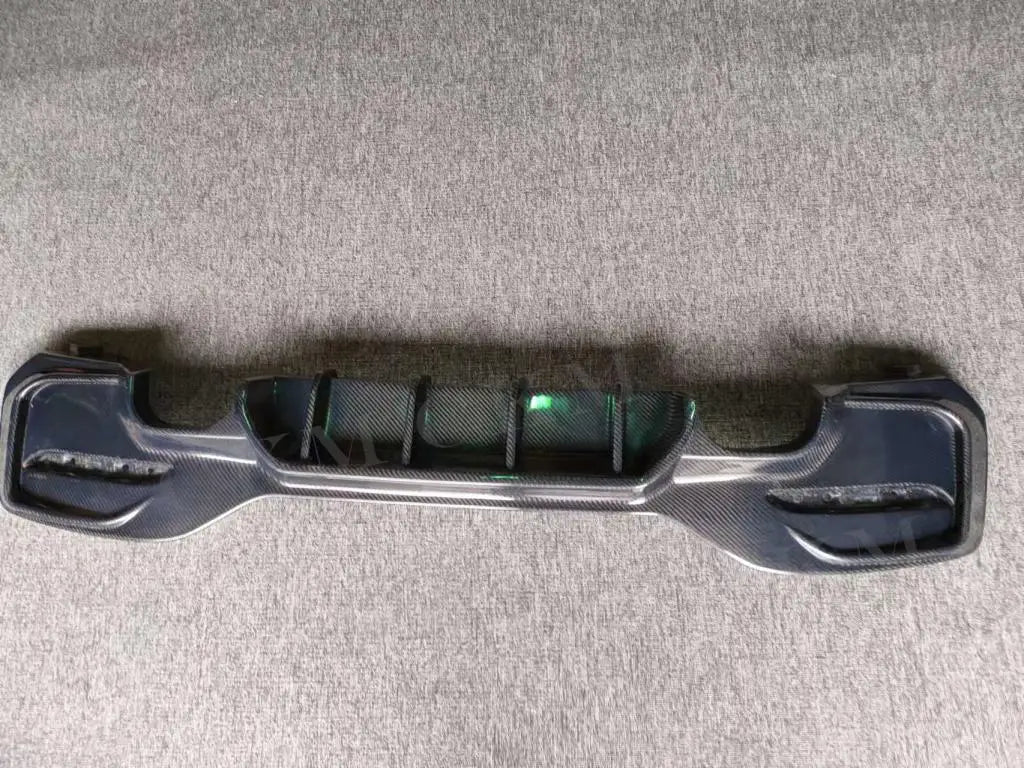 Carbon Fiber Rear Lip Diffuser Spoiler Bumper for BMW 1 Series M Sport F20 F21 M135i M140i 2017 2018 Rear Diffuser