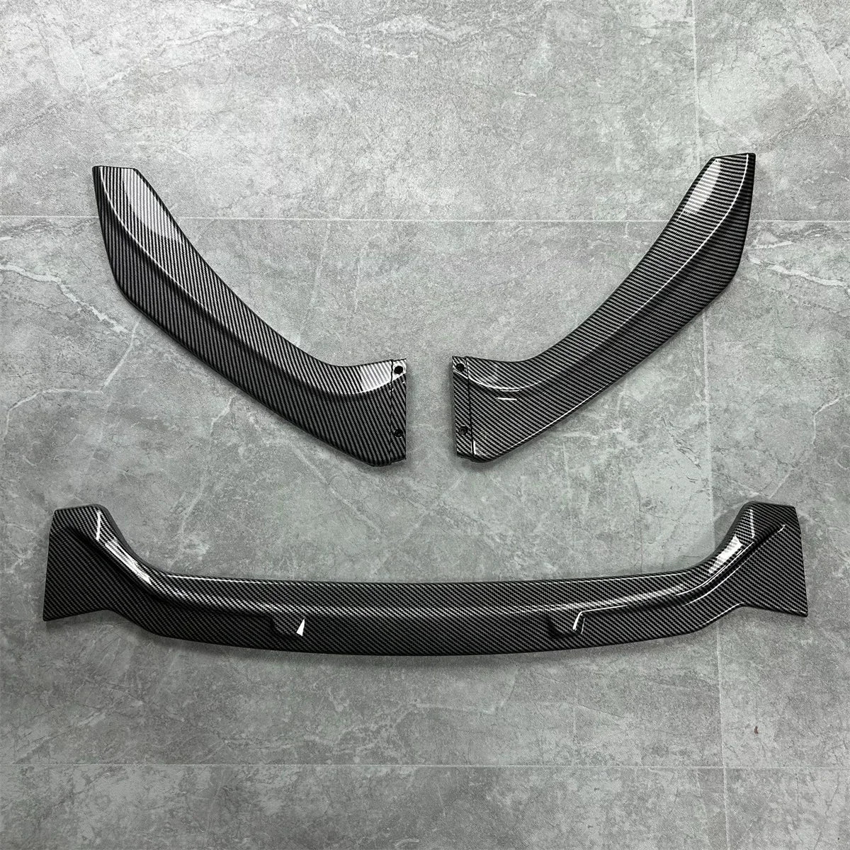 3 PCS For BMW F20 F21 LCI Maxton Style Front Bumper Lip Splitter Spoiler 1 Series 118i 120i 120d M135i M140i M-Pack 2015-2019